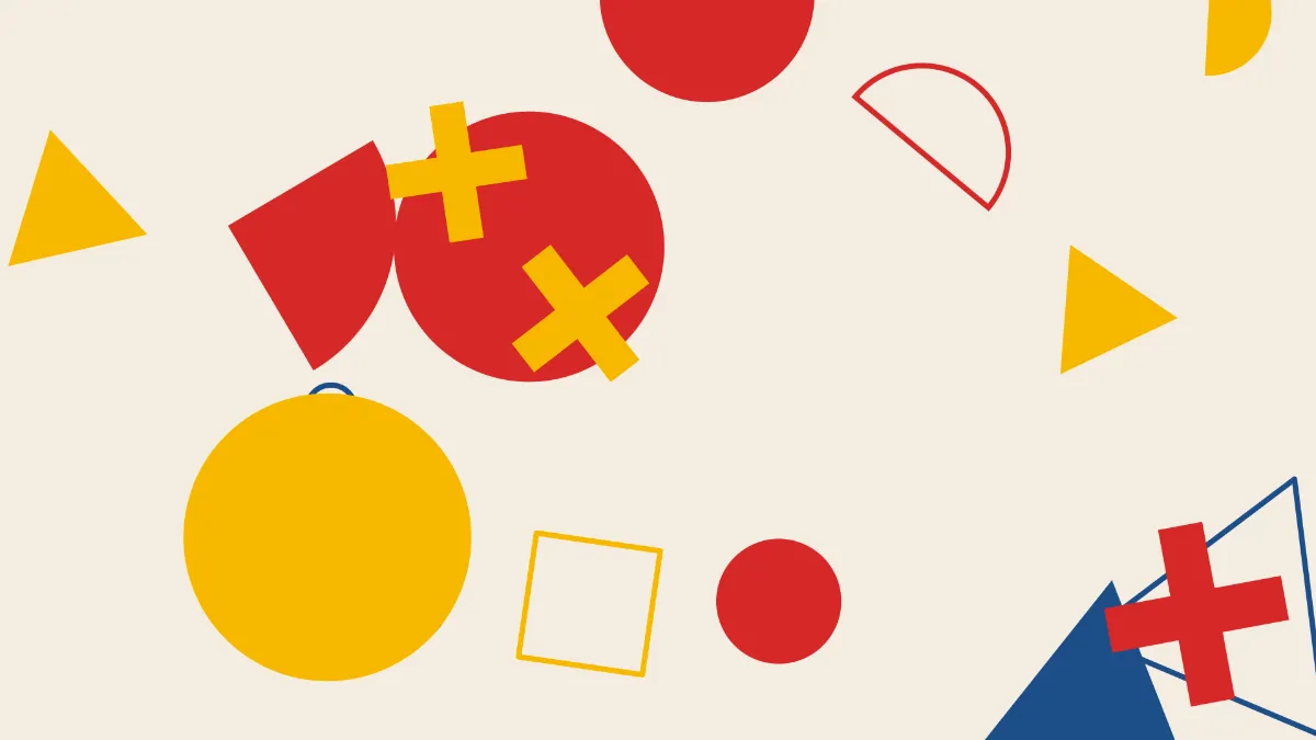Abstract Shape Generator example, made on a blank canvas
