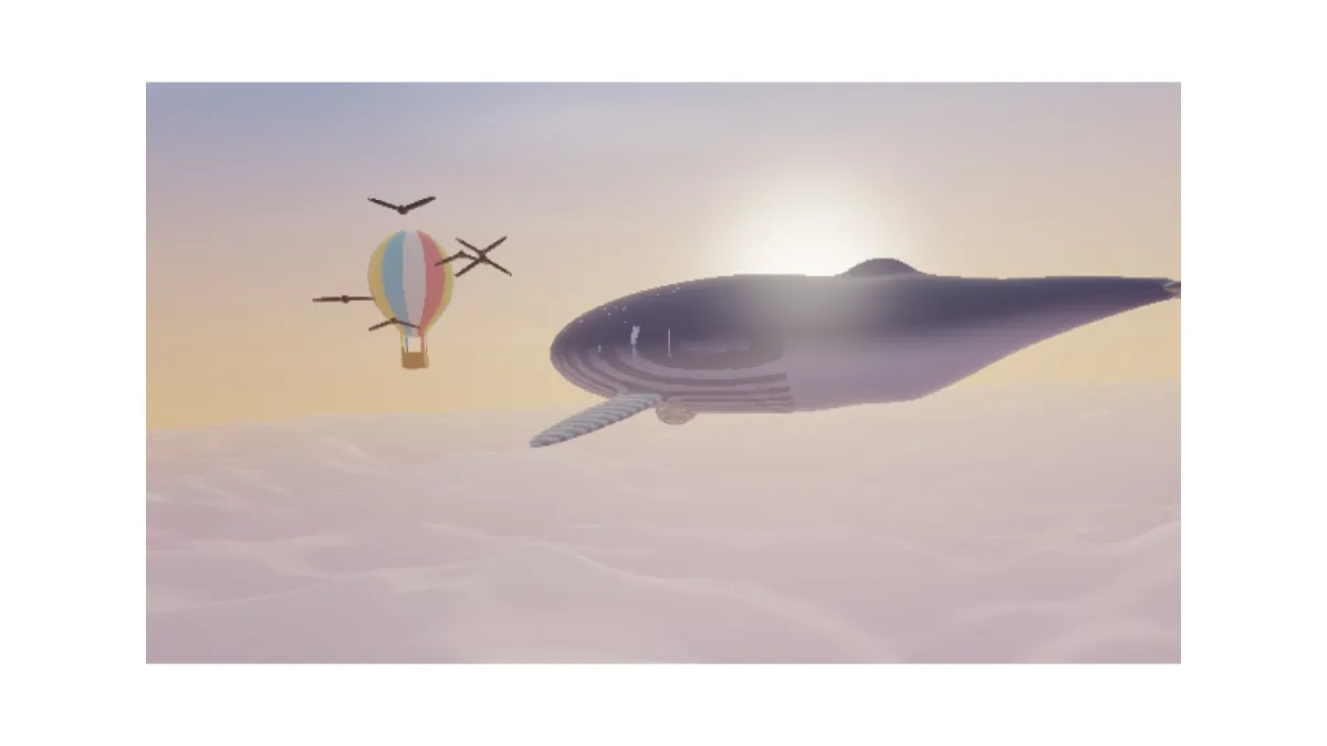 The whale photo inside a thick white outline that follows its rectangular frame, on black